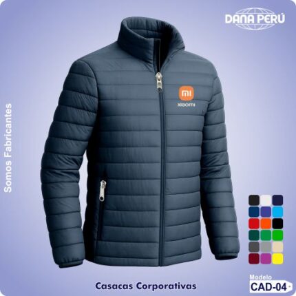 Fabricación de casacas publicitarias para empresas e instituciones a precio económico.