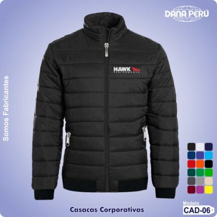 Casacas corporativas para mujer. Precios al por mayor. Casaca personalizable con logo.