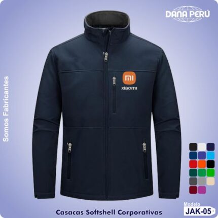 Casacas softshell ejecutivas personalizables. Casacas de alta calidad a precio económico.