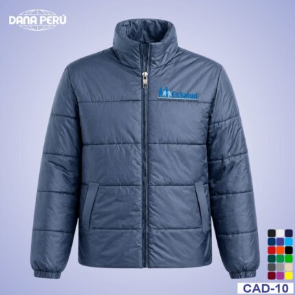 Dana Perú empresa peruana fabricante de Casacas Acolchadas Publicitarias de excelente calidad a precios económicos.