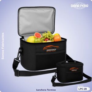 Fábrica de loncheras para merchandising. Loncheras personalizadas a precio de fábrica. Producto de muy buena calidad. Envíos a todo el Perú.