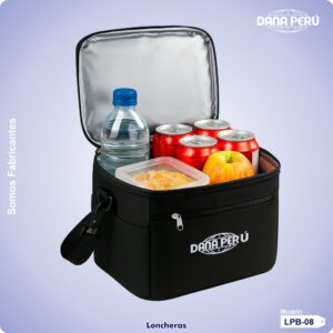 Loncheras publicitarias económicas personalizadas para empresas. Envíos a todo el Perú. Precios al por mayor. Lonchera de muy buena calidad.