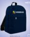 Mochila escolar económica personalizada con logo estampado y bordado. Envíos a todo el Perú.