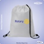 Mochilas deportivas personalizadas con logo estampado. Mochilas económicas.