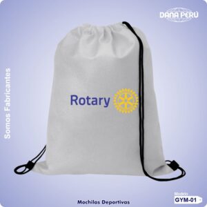 Mochilas deportivas personalizadas con logo estampado. Mochilas económicas.
