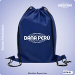 Mochilas deportivas personalizadas con logo estampado. Mochilas económicas.