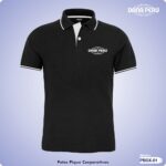 Polo corporativo pique personalizado con logo. Polo camisero a precio económico.
