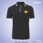 Polos camiseros por mayor. Polos pique corporativos con logo al por mayor.