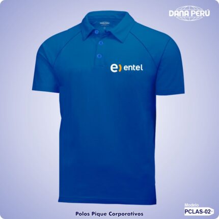 Polos camiseros pique corporativos, personalizado con logo bordado.