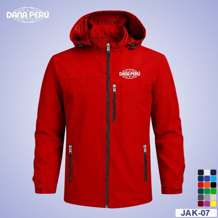 Casacas cortaviento con Logo - Imagen 4