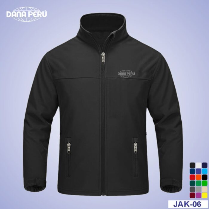 Dana Perú fabrica y distribuye Casacas Softshell Bordadas con Logo. Casaca de alta calidad a precio económico. Hacemos envíos a todo el Perú.